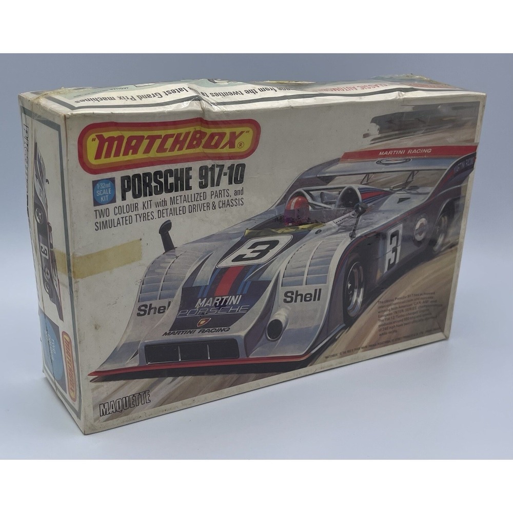 Matchbox Porsche 917-10 Model Kit Shell 3 1:32 scale From 1974 New Sealed NIB